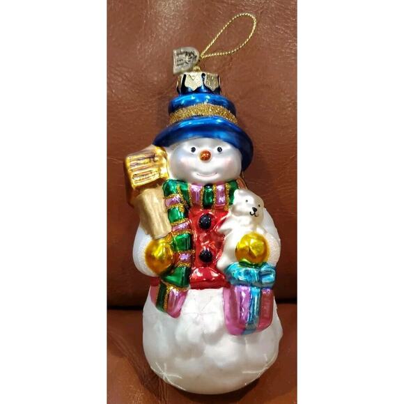 2003 Collection Thomas Pacconi Classics Ornaments 5.5 Inch Snowman Sleigh Santa - Picture 2 of 16